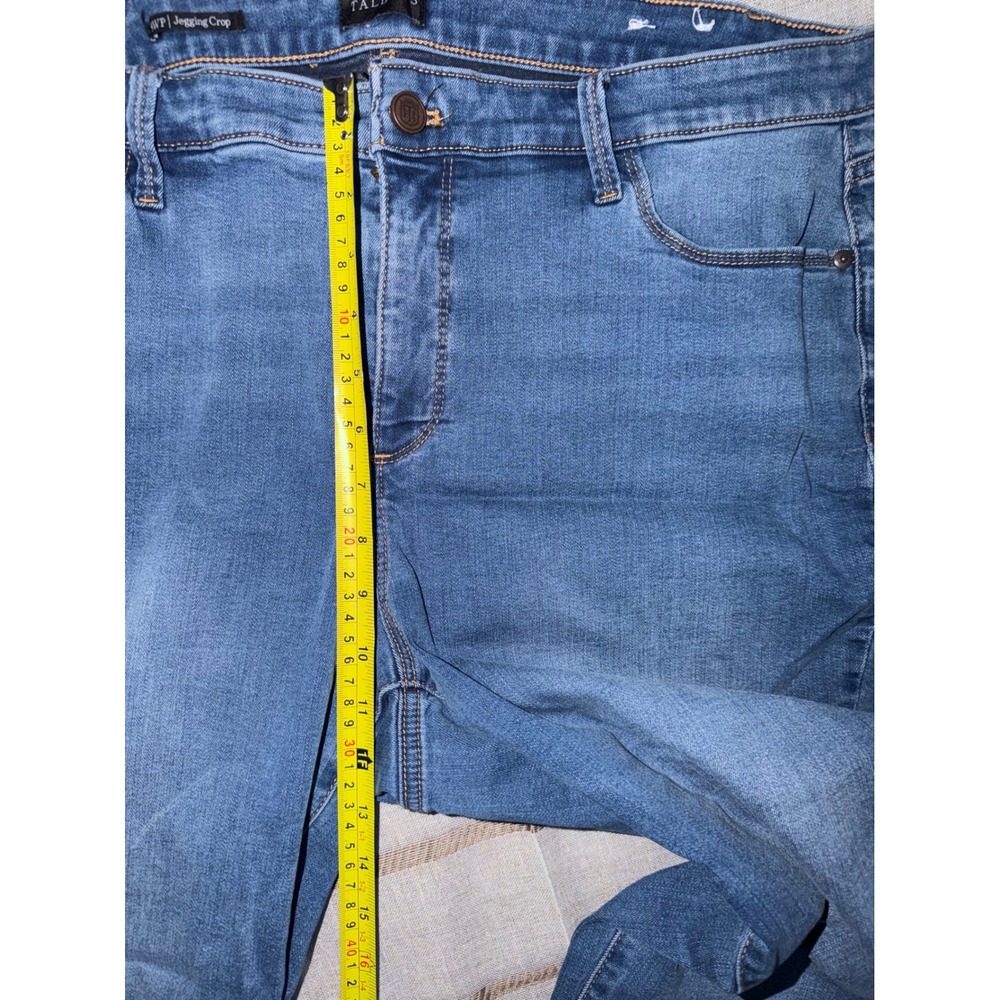 Talbots Womens Jegging Crop Jeans Medium Wash Denim Blue Size 18WP - Picture 3 of 7